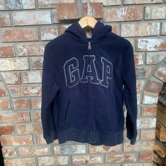 GAP Kids Fleece Hoodie - Sz M/8 - Picture 3 of 11